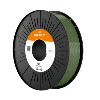 Bedrock 3D PLA Army Green 1.75 mm 750 g