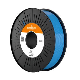 Bedrock 3D PLA Light Blue 1.75 mm 750 g