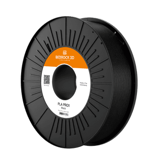 Bedrock 3D PLA PRO1 Black 2.85 mm 750 g