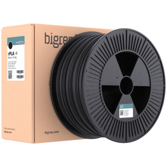 BigRep rPLA Filament 2,85 mm Schwarz 8.000 g